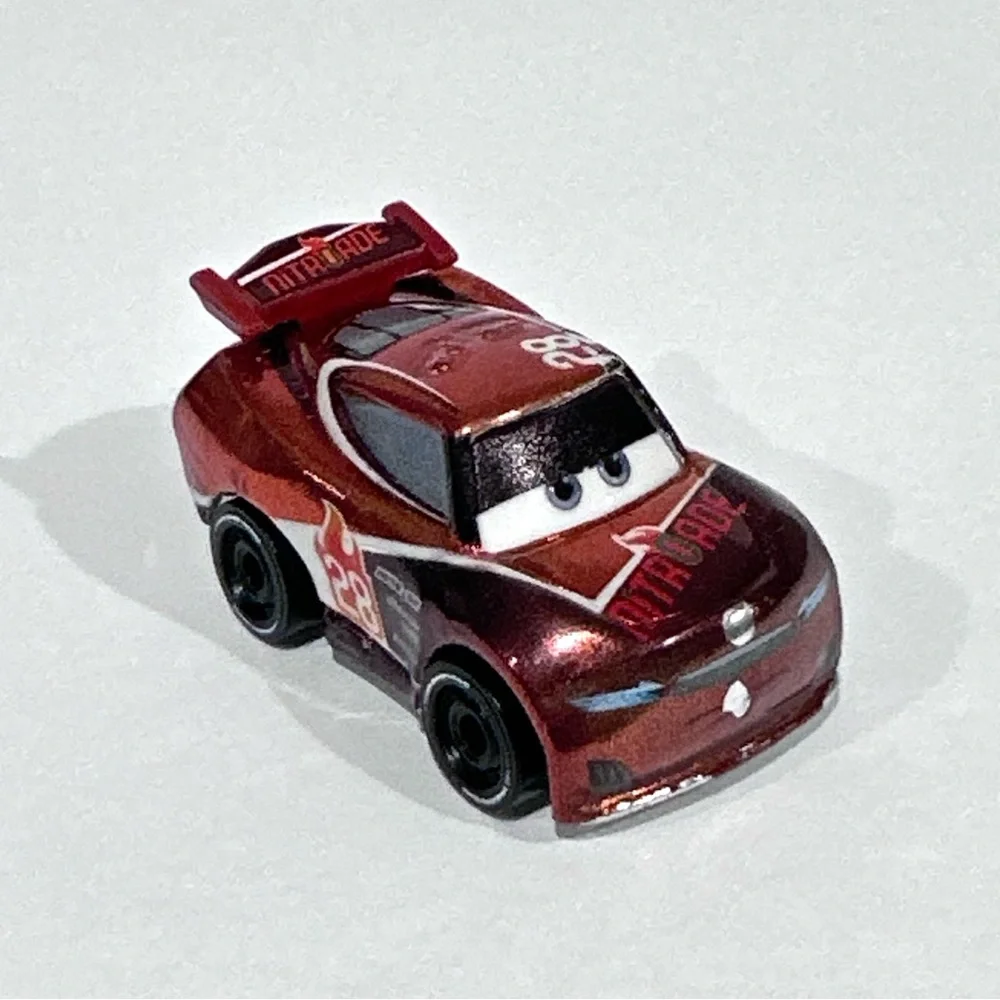 Disney Cars 3 Die-cast Mini Racer Metallic Tim Treadless #28 Nitroade
